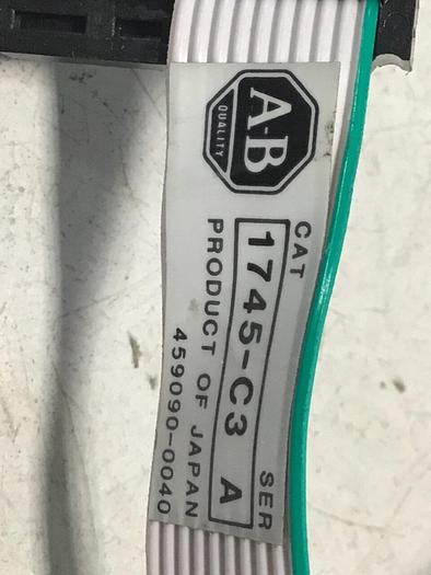 Used ALLEN BRADLEY Ribbon Cable 1745-C3 SER A #117264
