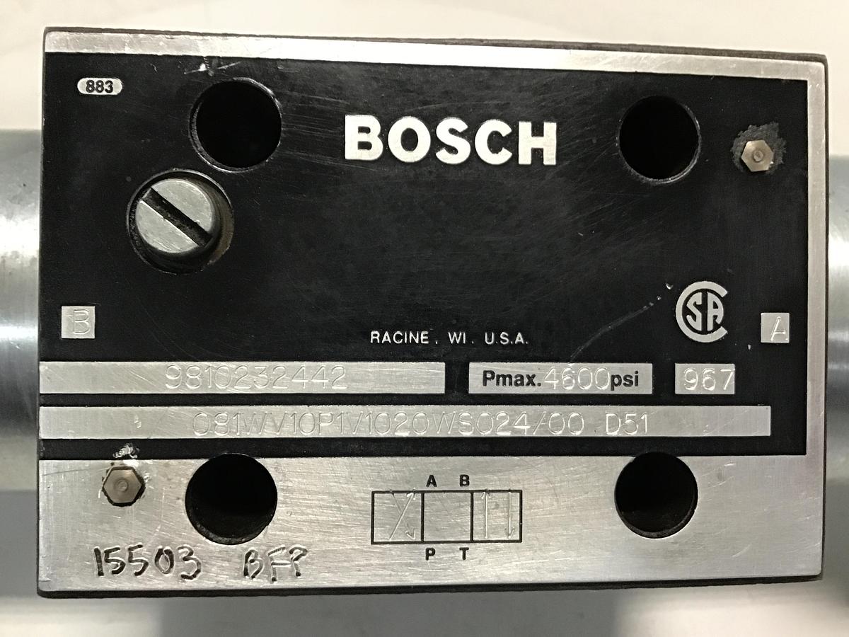 Used BOSCH 081WV10P1V1020WS024/00D51