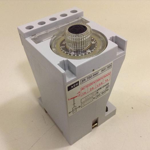 Used AEG Timer ZR 720/007 #77486