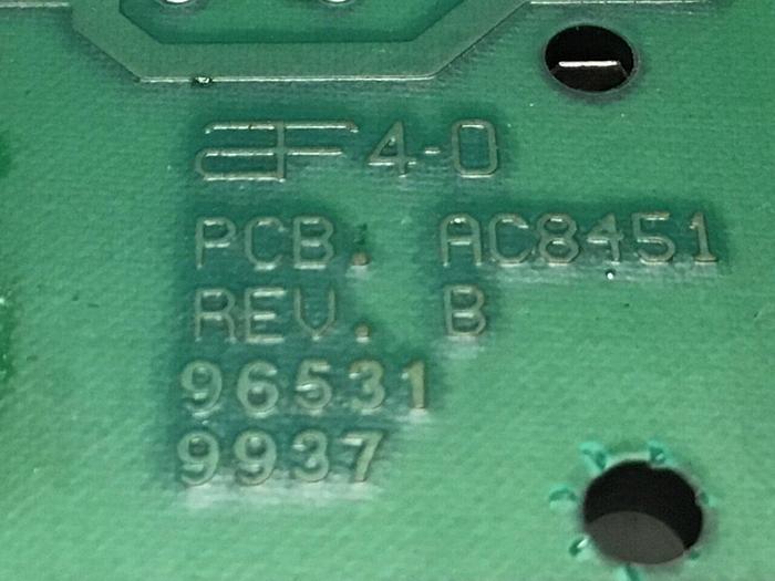 Used APSCO Van Dorn Rack Circuit Board AC8450 USED
