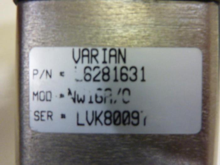 Used VARIAN Vacuum Valve NW16A/0 #61802