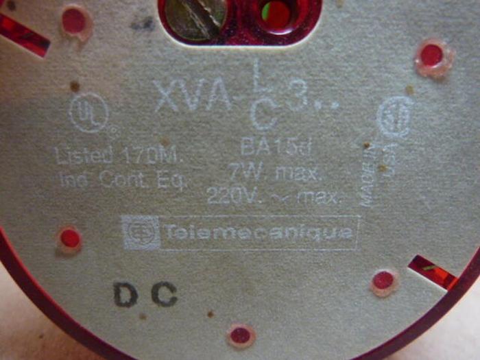 Used TELEMECANIQUE Warning Alarm XVA-LC3 #30603