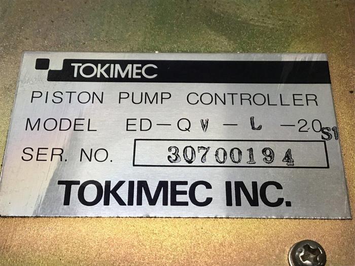 Used TOKIMEC Circuit Board ED-QV-L-20S1 Used #141757