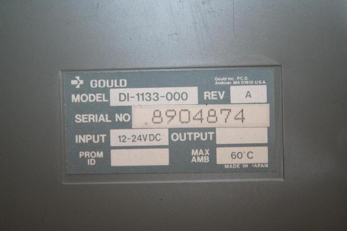 Used GOULD Input Module DI-1133-000 #20999