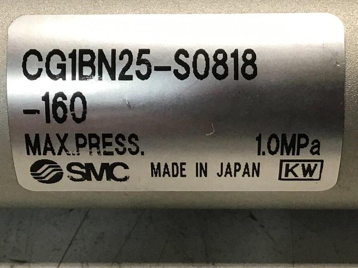 Used SMC Cylinder CG1BN25-S0818-160 #129011