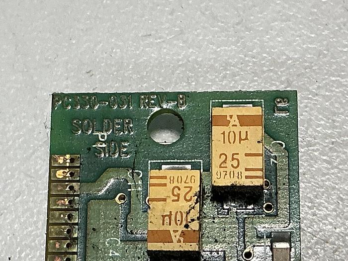 Used VAN DORN ASSY 330029 REV-B