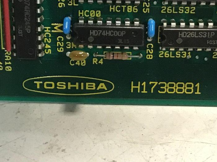 Used TOSHIBA Circuit Board H1738881 Used