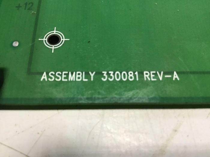 Used VAN DORN Communication Board PC330-081 330-081 Used