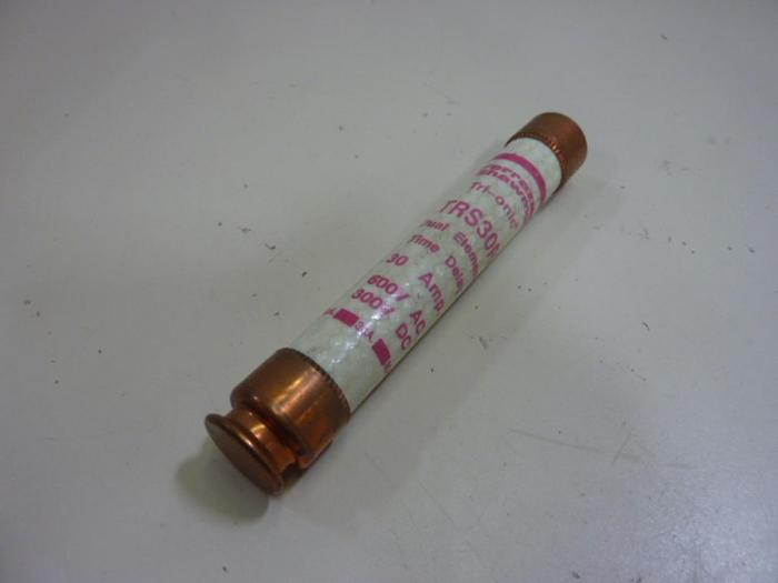 Used GOULD / SHAWMUT 30 Amp Fuse TRS30R #62442