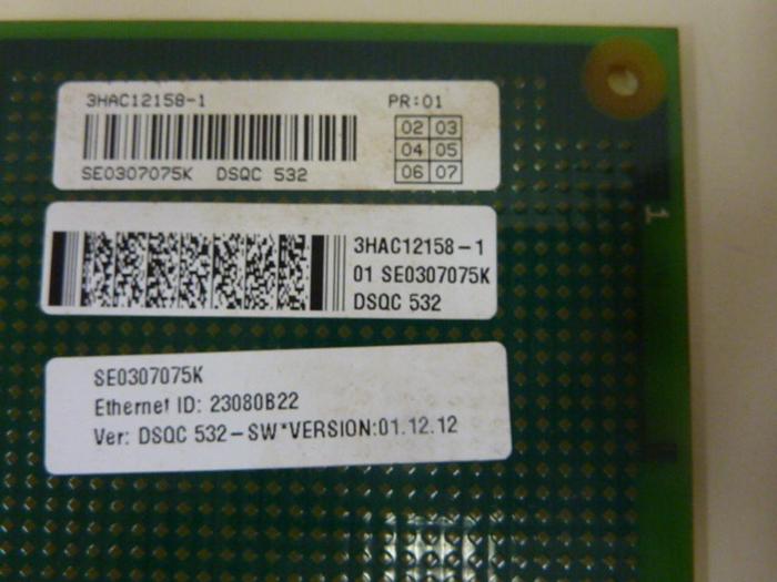 Used ABB Circuit Board DSQC 532 3HAC12158-1 Used