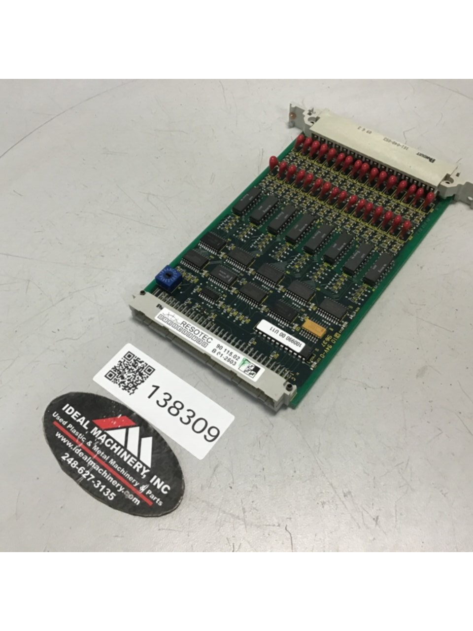 Used RESOTEC Circuit Board Card 90115.02 Used