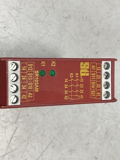 Used STI Safety Relay SR103AM01 #129849