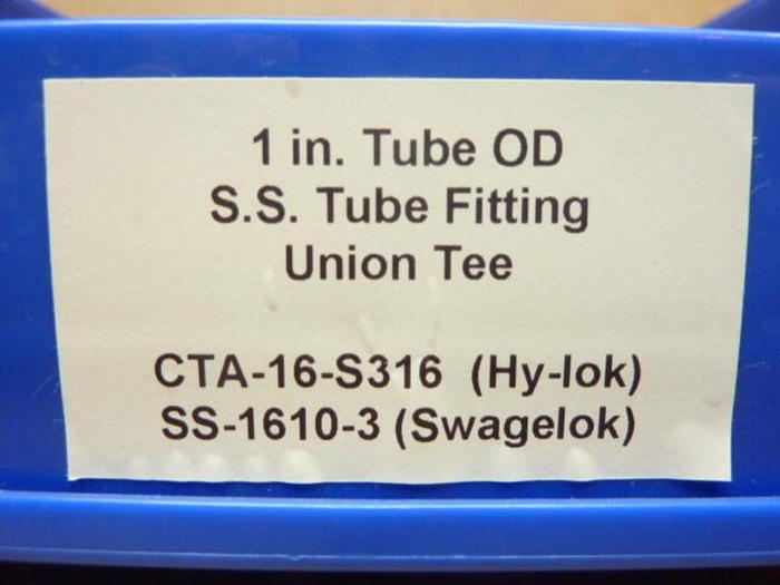 HY-LOK Union Tee CTA-16-S316 #39395