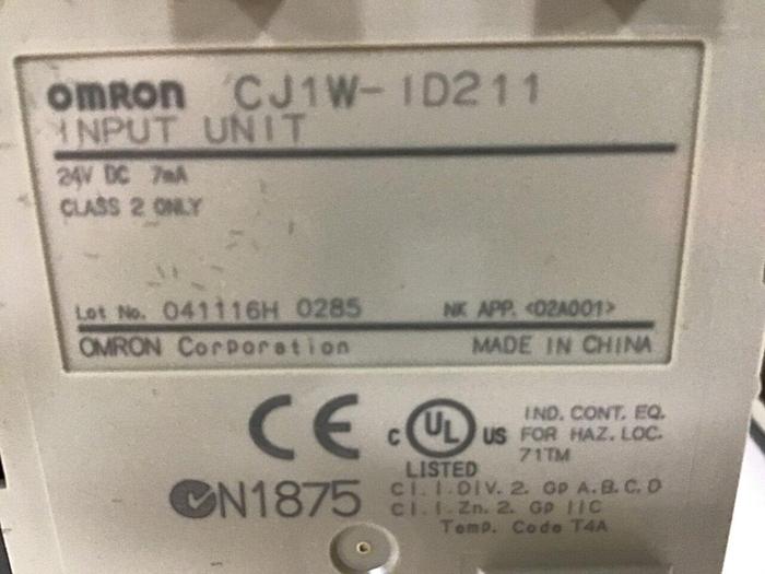 Used OMRON Programmable Control CJ1M CPU13 #133719