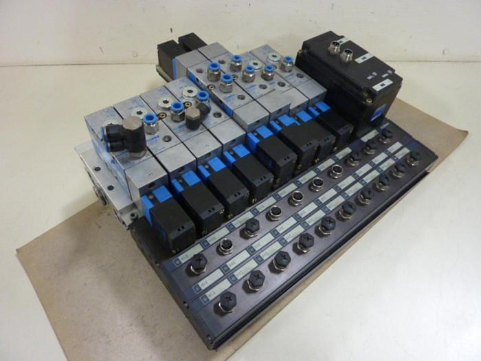 Used FESTO Control Block / Valve Terminal IFB8-02 #52818