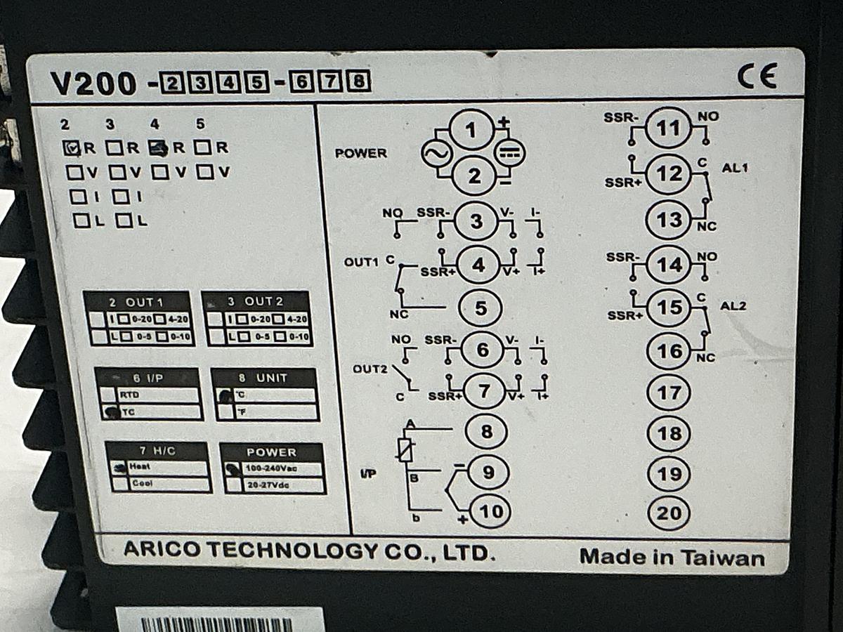 Used ARICO TECHNOLOGY V200