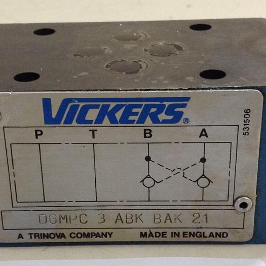Used VICKERS Directional Check Valve DGMPC3ABK21 #73502