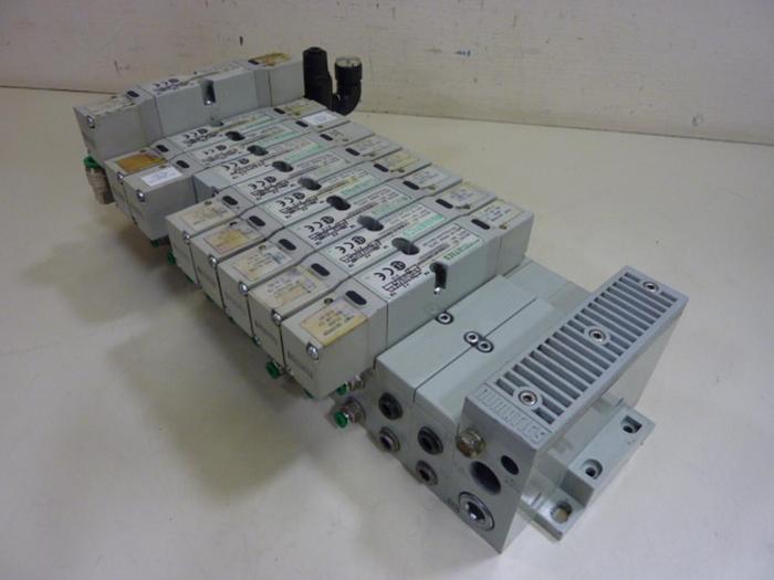 Used NUMATIC Manifold Block & Pneumatic Valves 239-1174 #63008