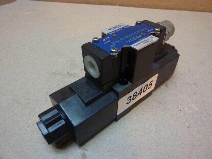 Used YUKEN Directional Valve DSHG-04-3H18-T-D24-50116 #38405