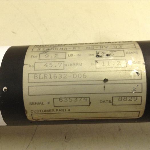 Used PACIFIC SCIENTIFIC Brushless Servo Motor R24SSNA-R1-NS-NV-03 Used