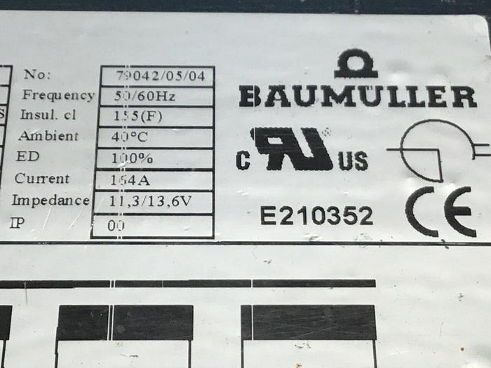 Used BAUMULLER Reactor EMB/DDU2.5/1/0/0S #107826