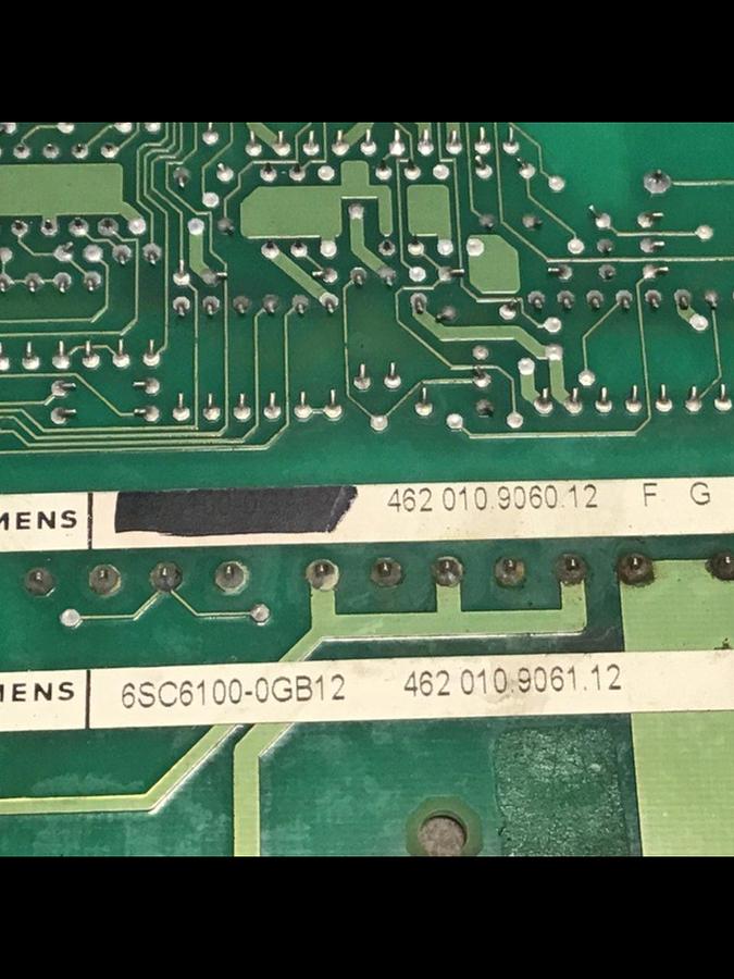 Used SIEMENS Control Board C98043-A1304-L #136836