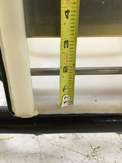 Used PPE Plastic Rolling Surge Bin USED