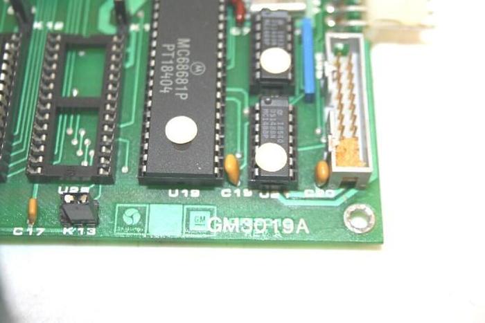 Used GENERAL MOTORS Circuit Board GM3019A #11738