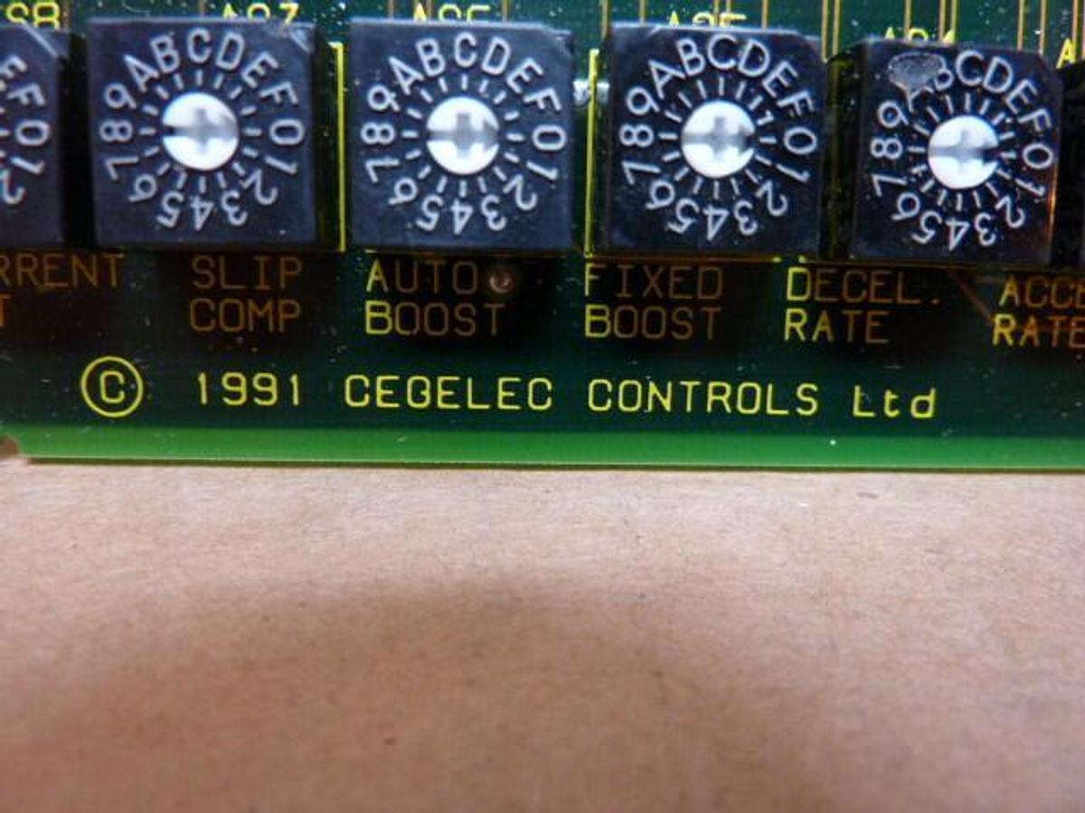 Used CEGELEC Circuit Board 20X3353A1L #18190