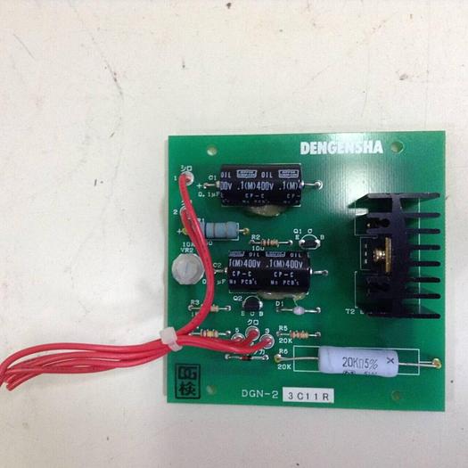 Used DENGENSHA Power Supply Circuit Board DGN-2 #70191