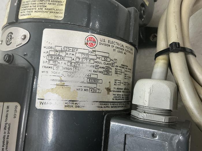 Used US ELECTRICAL MOTORS E525-SEP