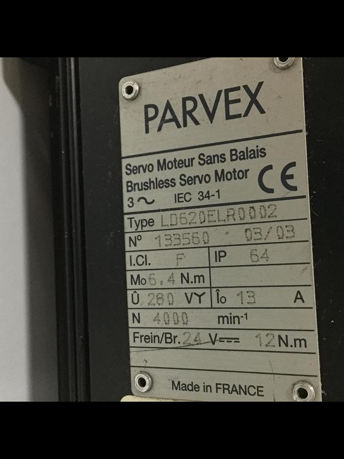 Used GEC ALSTHOM Brushless Servo Motor LD620ELR0002 #109238