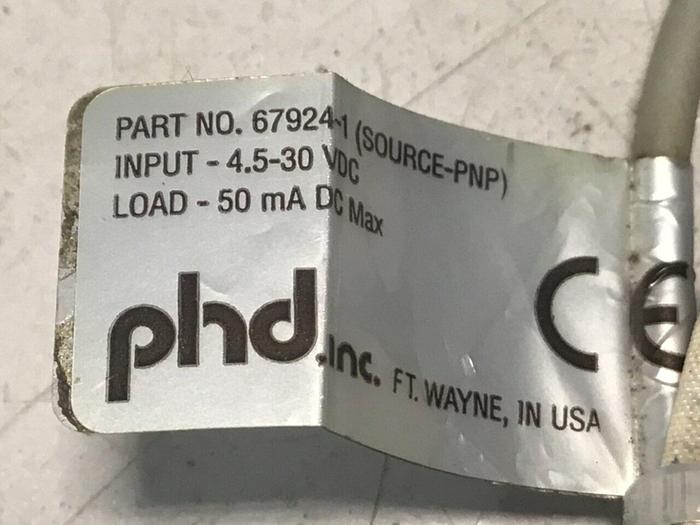 Used PHD INC Proximity Switch 67924-1 #127519