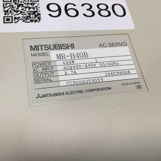 Used MITSUBISHI AC Servo Drive MR-H40B Used