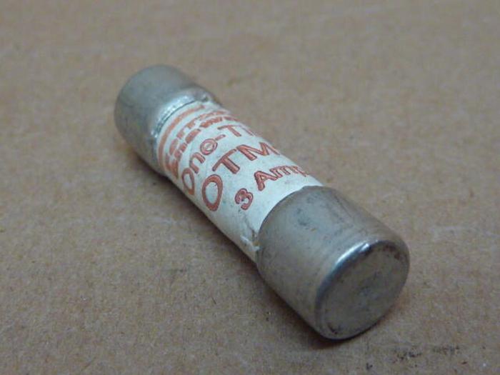 Used FERRAZ SHAWMUT 3 Amp Fuse OTM3 #33684