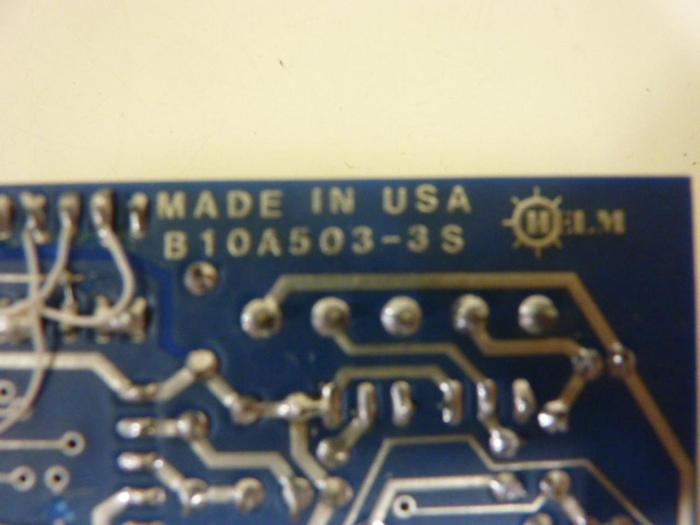 Used HELM Circuit Board B10A503-3S #56720