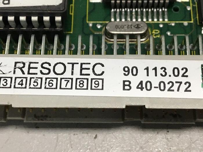 Used RESOTEC Card 90113.01 #138312
