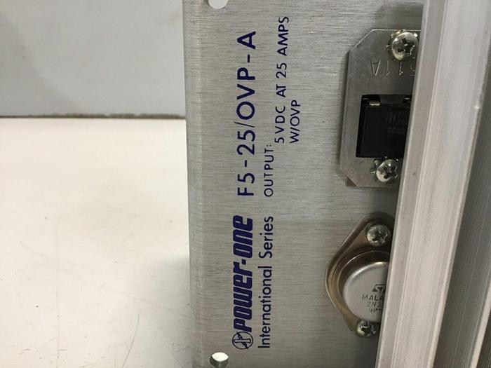 Used POWER-ONE Power Supply F5-25/OVP-A #144302