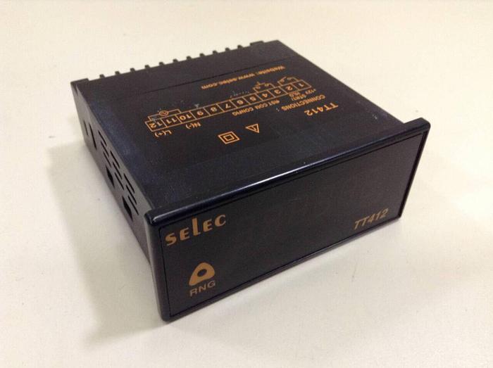Used SELEC Totaliser Timer TT412 #86292