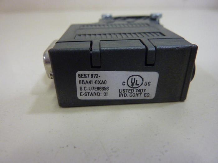 Used SIEMENS Connector 6ES7 972-0BA41-0XA0 #47818