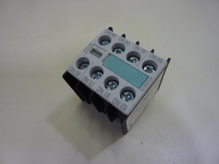 Used SIEMENS Auxiliary Contact Block 3RH1911-1GA31 #76163