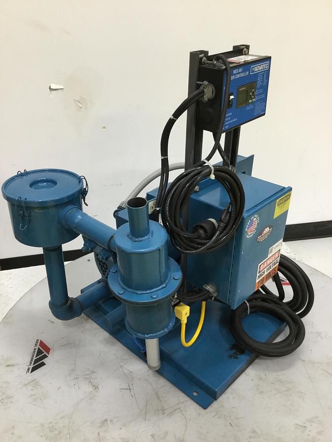 Used NOVATEC RRB Vacuum Regenerative Blower w/ Loader Controller Used