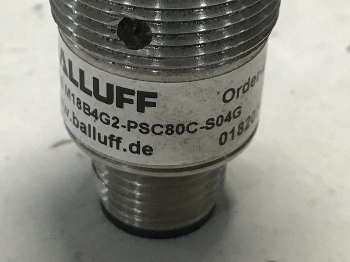 Used BALLUFF Capacitive Sensor BCS-M18B4G2-PSC80C-S04G #115170