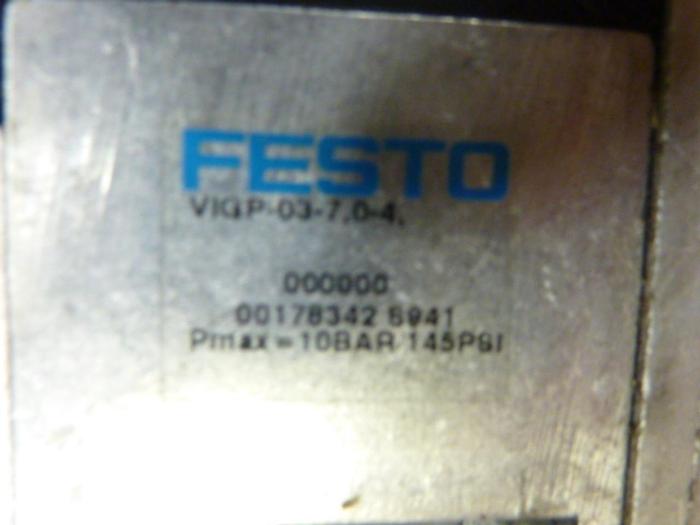 Used FESTO Control Block / Valve Terminal IFB13-03 Used