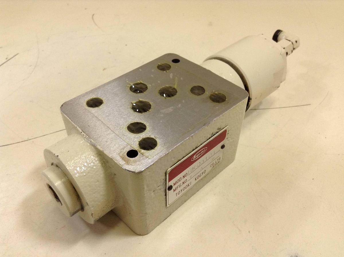 Used TOYOOKI KOGYO Valve HK-03181 USED