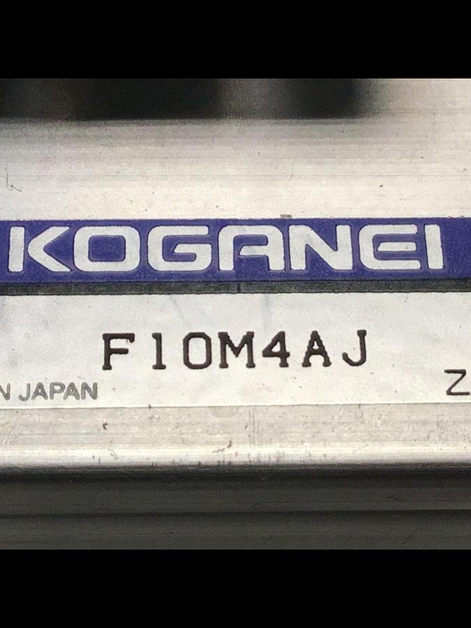 Used KOGANEI Manifold w/ Valves F10M4AJ USED
