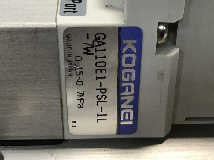 Used KOGANEI Valve PBM7P-9W #120987