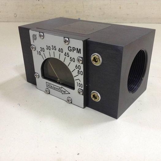 PLASTIC PROCESS Visionflow Flow Meter VF12E100G #85848