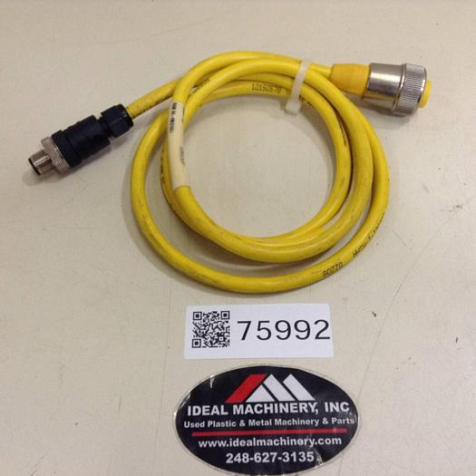 Used TURCK ELEKTRONIK Mini-Fast Cable RKM 50-4M/S1551 #75992