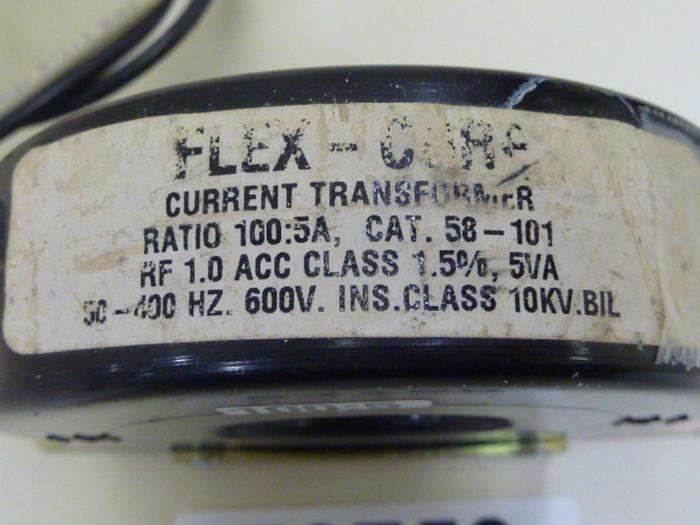Used FLEX-CORE Current Transformer 58-101 #53759